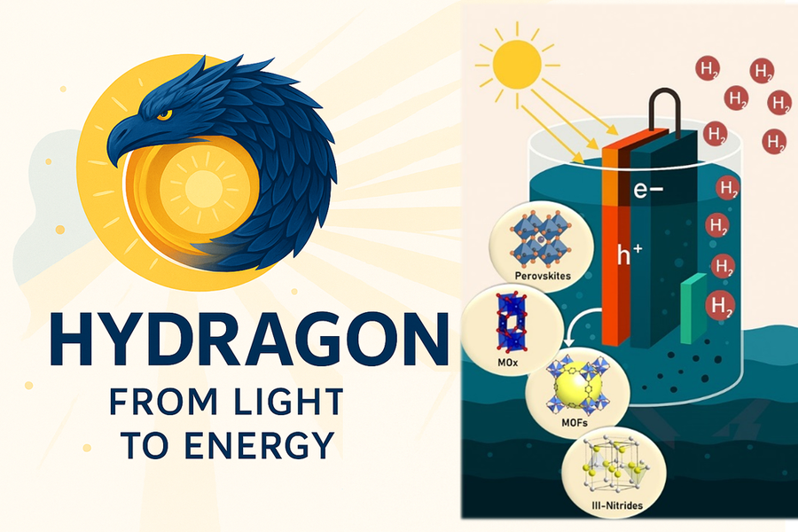 Foto-elektrokatalyzátory pro výrobu vodíku